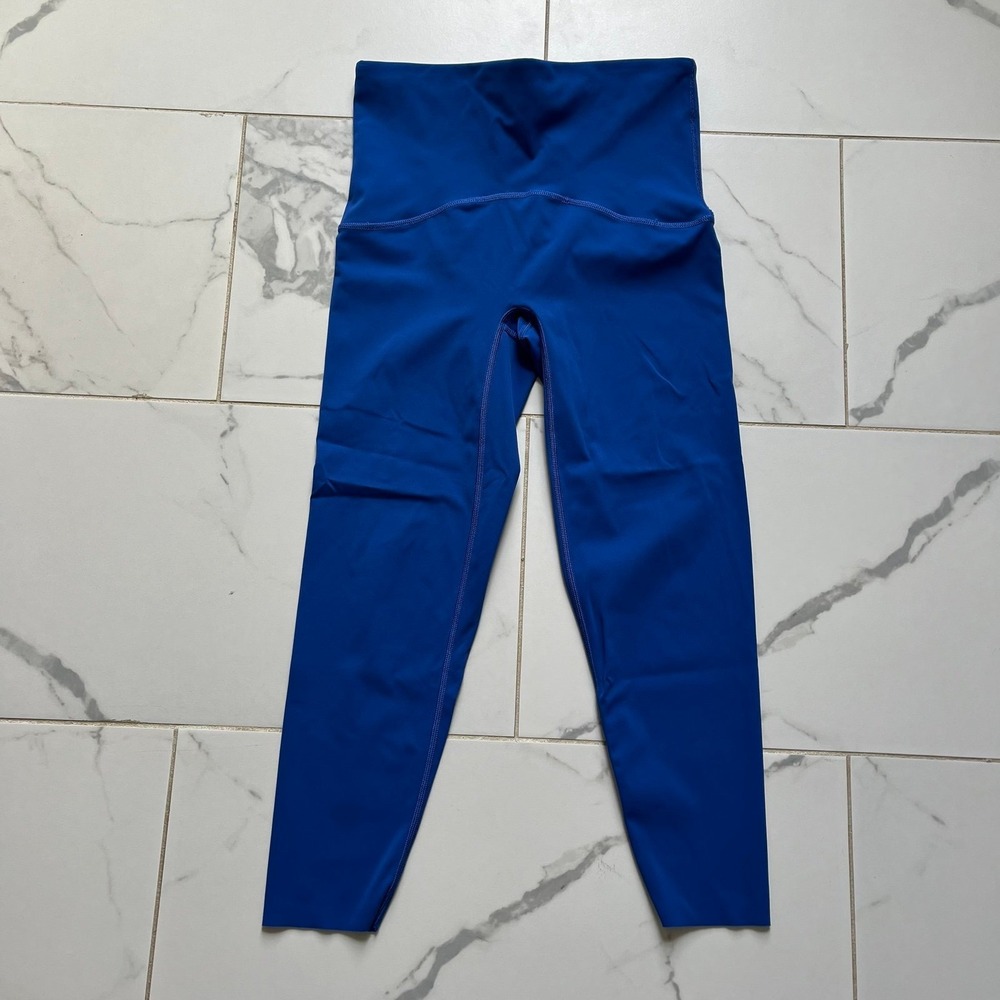 SPANXshape Booty Boost Crop Legging Cobalt Blue Large